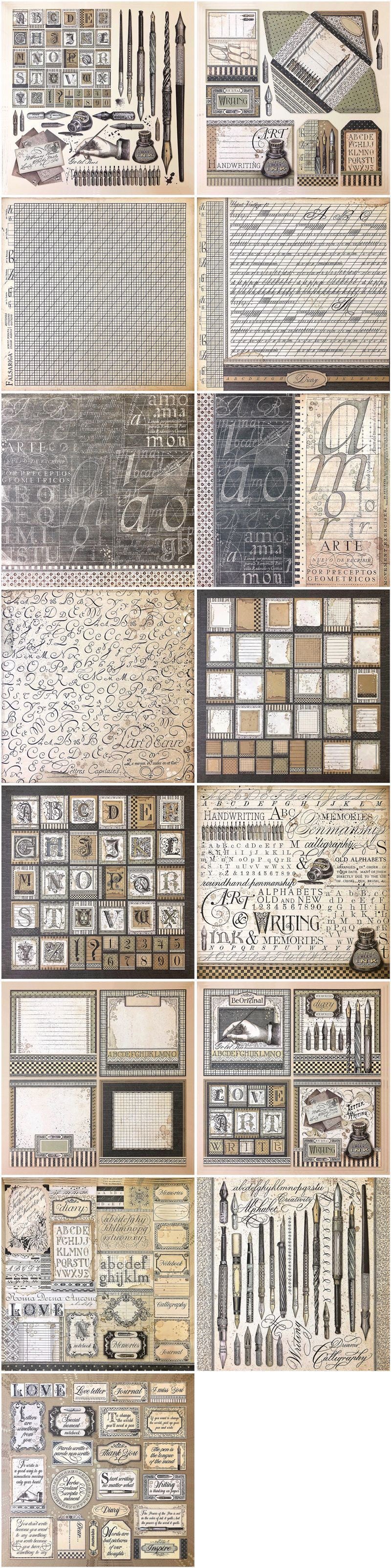 Journal vintage papers