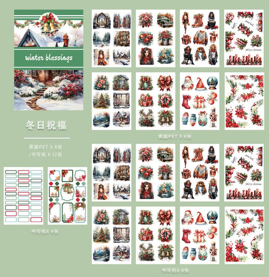 6 sticker books