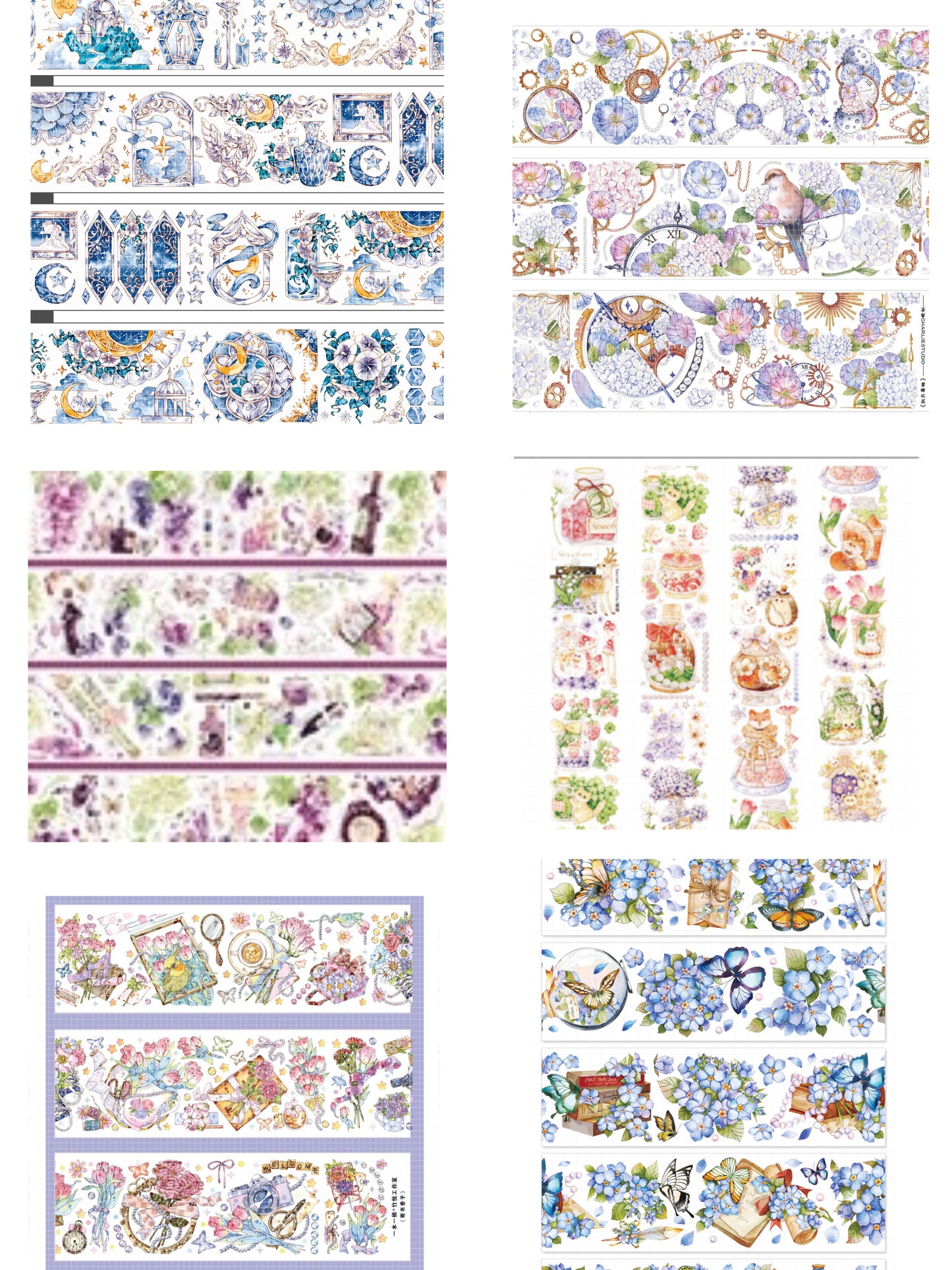 Novice try: Random 30 Small Tapes 20-30cm(0.656foot-1foot)